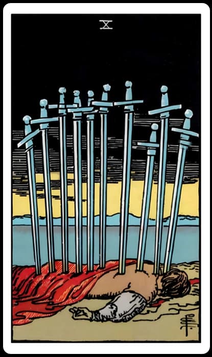 Ten of Swords