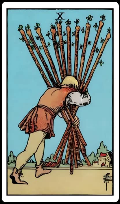 Ten of Wands