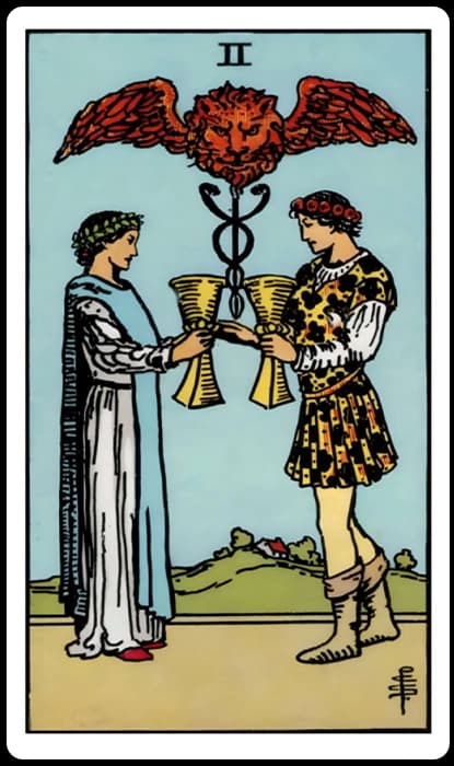 Two of Cups 