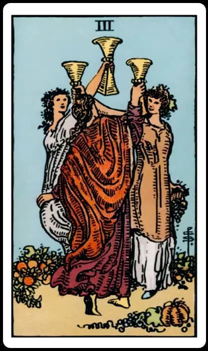 Three of Cups