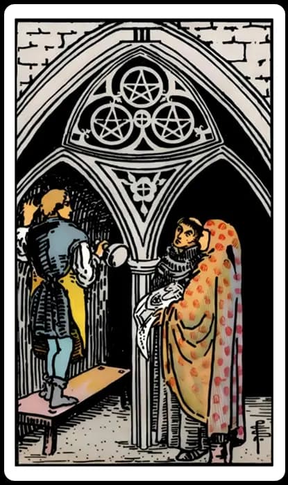Three of Pentacles