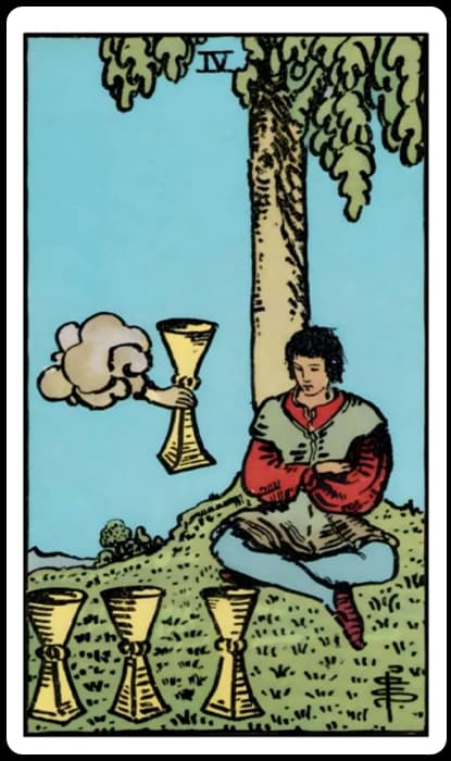 Four of Cups 