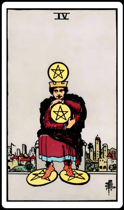 Four of Pentacles 