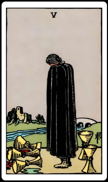 Five of Cups