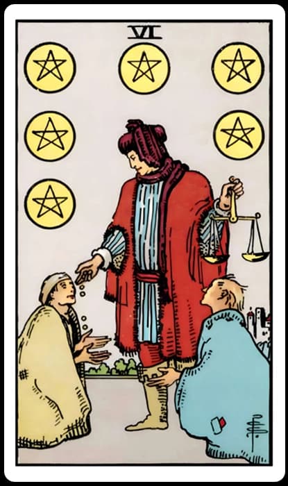 Six of Pentacles 
