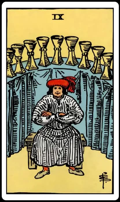 Nine of Cups