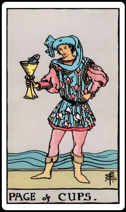 Page of Cups