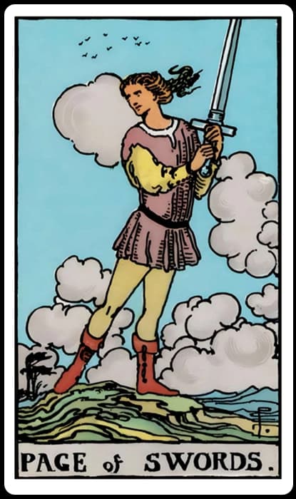 Page of Swords