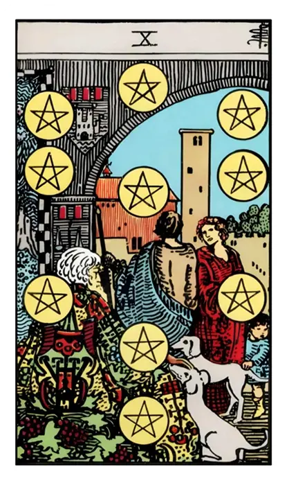 Ten of Pentacles
