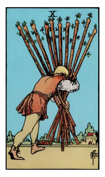 Ten of Wands