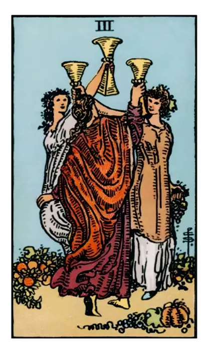 Three of Cups