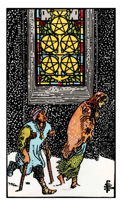 Five of Pentacles