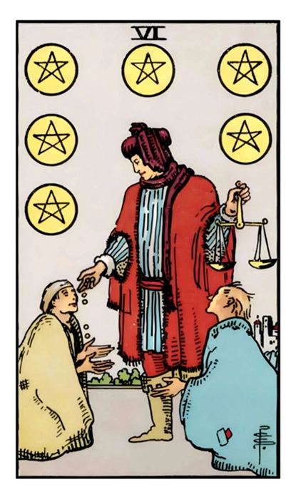 Six of Pentacles
