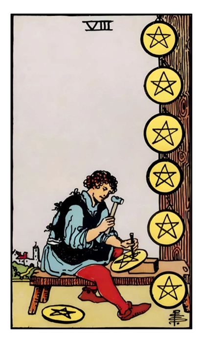 Eight of Pentacles