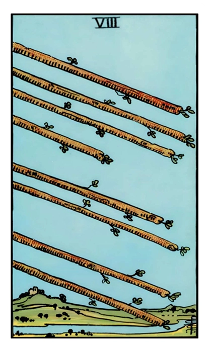 Eight of Wands