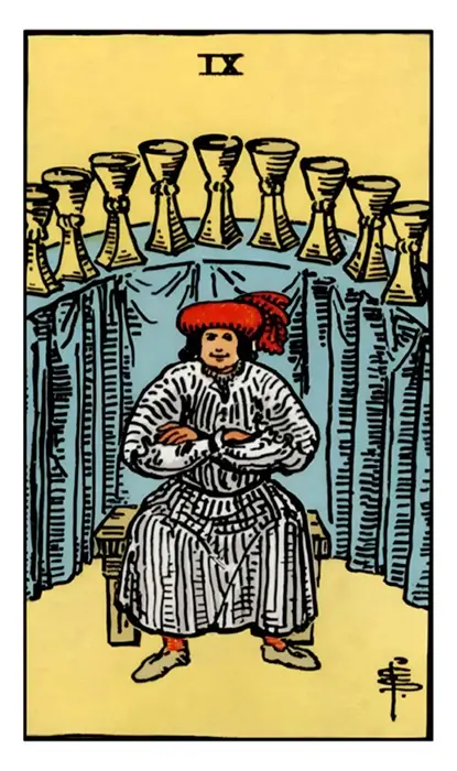 Nine of Cups
